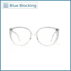Kidman -transparent- Blue Blocking - Fitters Eyewear