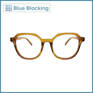 Fonda -amber- Blue Blocking - Fitters Eyewear