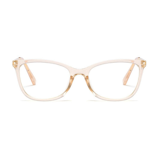 Imagen de los lentes Aniston -transparent gold- en Fitters Eyewear