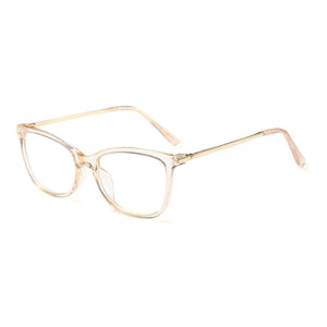 Compra tus lentes Aniston -transparent gold- Blue Blocking en Fitters Eyewear