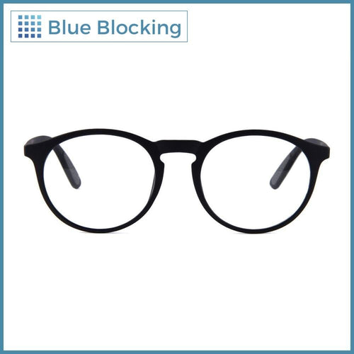 Compra tus lentes Depp -matte black- Blue Blocking en Fitters Eyewear