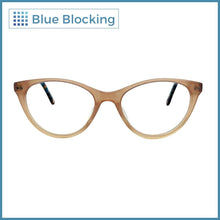 Cargar imagen en el visor de la galería, Keaton -peach tortoise- Blue Blocking - Fitters Eyewear
