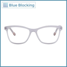 Cargar imagen en el visor de la galería, Compra tus lentes Swank -transparent white- Blue Blocking en Fitters Eyewear