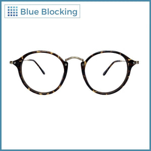 Theron -brown tortoise- Blue Blocking - Fitters Eyewear